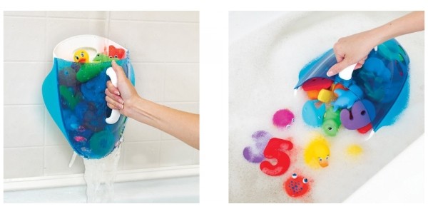 Scoop Drain And Store Bath Toy Organizer Under $8 @ Walmart