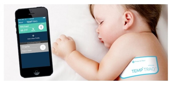 Wearable Wireless Fever Monitoring Thermometer $27 @ Amazon
