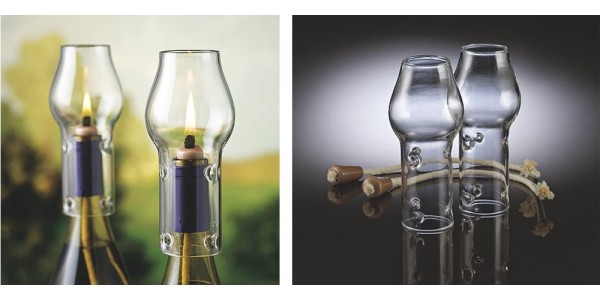 Hurricane Wine Bottle Lamp $9.99 @ Zulily