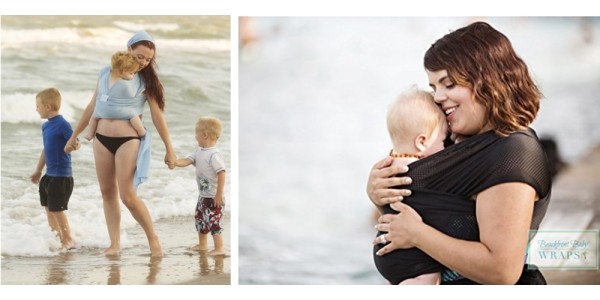 Quick Drying Warm Weather And Water Beachfront Baby Wrap $43 @ Amazon