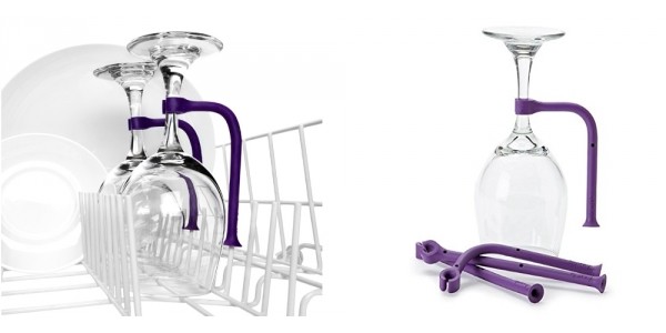 Quirky Tether Wine Glass Dishwasher Savers $10 @ Amazon