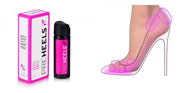 PreHeels Clear Blister Prevention Spray $14.99 @ Amazon