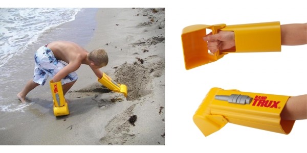 HandTrux Bulldozer Shovel Plowing Hands $18 @ Uncommon Goods