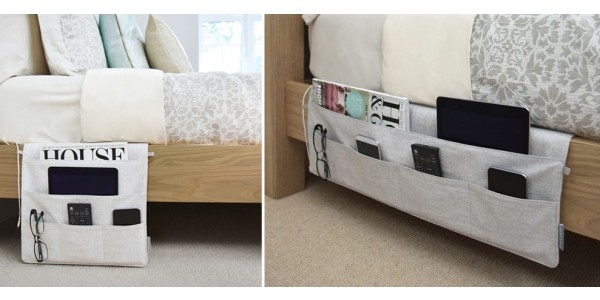 Bedside Caddy Storage $29.99 (w/ Free Store Pickup) @ The Container Store