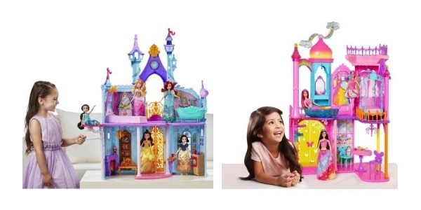 Disney Princess Royal Dreams Castle or Barbie Rainbow Cove Princess Castle Just $40 Shipped @ Walmart