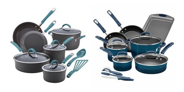 Rachael Ray 14-Piece Cookware Sets $55 After Sale + Stacking Codes, Rebate & Kohl's Cash @ Kohl's