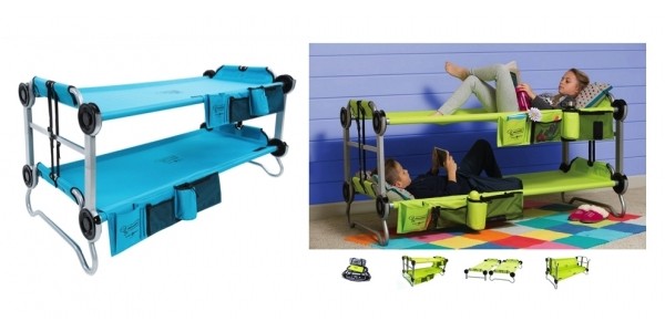 Kid-O-Bunk Portable Cots by Disc-O-Bed With Organizers $242 @ Bed Bath & Beyond