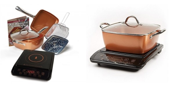 Copper Chef XL Induction Cooktop And Casserole Pan Set $93 (Reg. $150) @ Kohl's