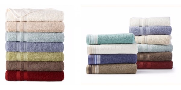 Today Only! Home Expressions Bath Towels Only $2.10 (Reg. $10) @ JC Penney