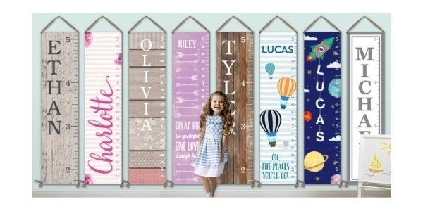 Customizable Kids Growth Charts $28 @ Jane