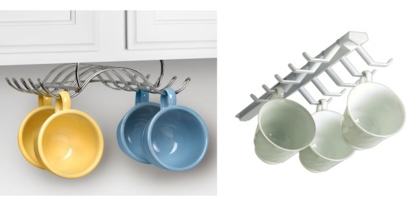 Under The Cabinet Sliding Cup Rack $4.99 @ Bed Bath & Beyond