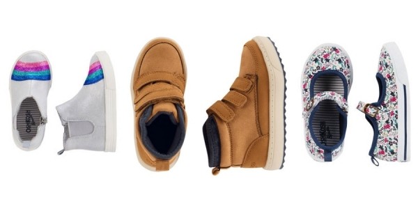 Buy 1, Get 1 Free Kids Shoes + 20% Off Sale @ OshKosh