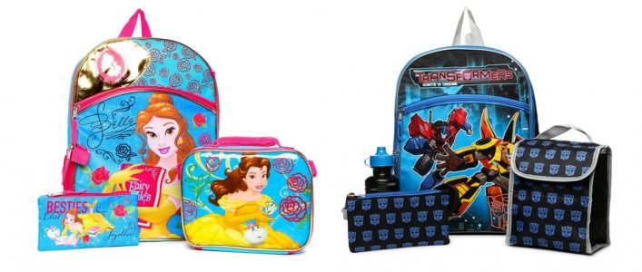 5-Piece Backpack Sets Only $10 Each @ Hollar