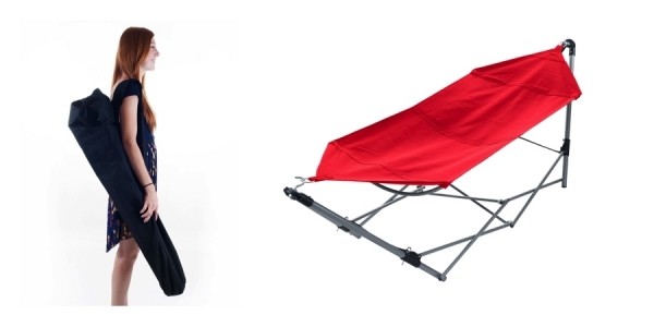 Portable Hammock w/ Frame & Carrying Bag $40 Shipped @ Tanga
