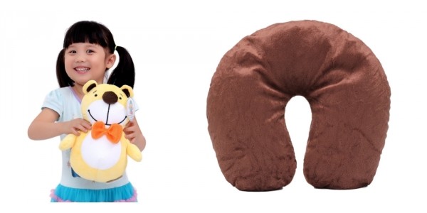 2 In 1 Travel Neck Pillow & Stuffed Animal $11 @ Amazon
