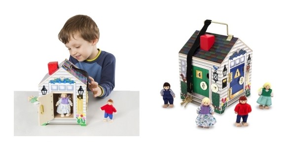 Melissa & Doug Doorbell Dollhouse $15 @ Amazon