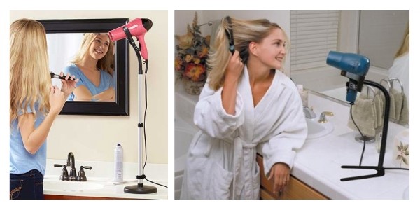 Hands Free Hair Drying And Styling Hairdryer Stand $17 @ Walmart