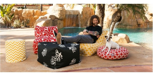 Outdoor Bean Bag Chair Lounger $86 + Free Shipping (Reg. $195) @ Hayneedle