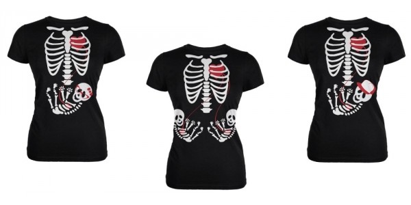 Halloween Baby Skeleton Maternity Shirts $12 + Free Shipping @ Walmart