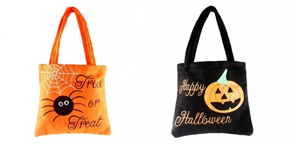 Fabric Halloween Totes $2.34 (w/ Code) + Free Shipping @ Amazon