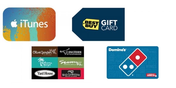 Huge Gift Card Sale = $100 Cabela's $82, $25 Domino's $20, $100 iTunes $85 + More @ eBay