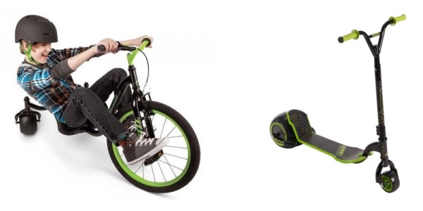 50% Off Huffy Green Machines! Drift Trikes Just $39 And Scooters $25 @ Walmart