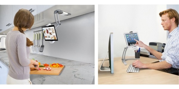 2-in-1 Kitchen Tablet & Phone Wall Mount And Stand $25 @ Amazon