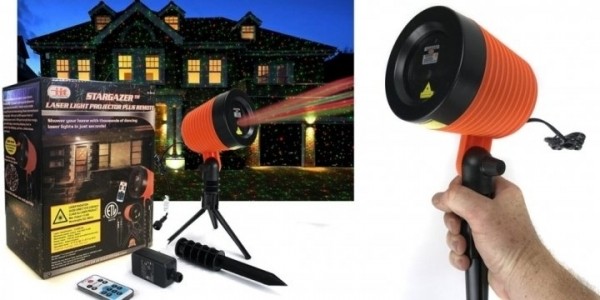Buy One, Get One Free Laser Projection Lights (2 for $19.99!) w/ Code @ Staples