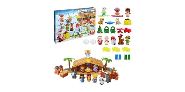 Fisher-Price Little People Christmas Story Gift Set Advent Calendar & Nativity Set $50 @ Fisher-Price