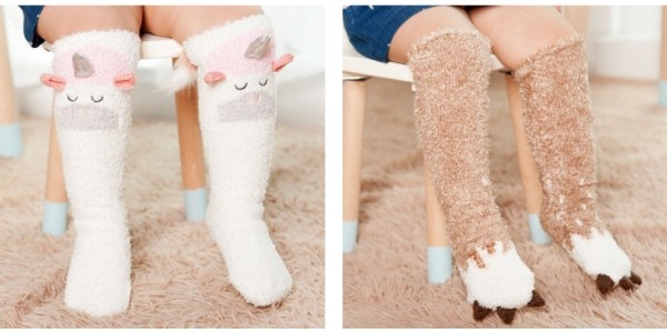 Unicorn, Bears, Monster Claws & More Toddler Non Slip Knee High Socks $3 + Free Shipping @ eBay