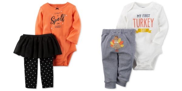 Carter's Halloween And Thanksgiving Apparel From $3.49 @ Macy's