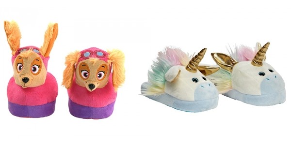 Animated Unicorn, Paw Patrol, Shopkins, + More Character Stompeez Slippers From $17 @ Amazon