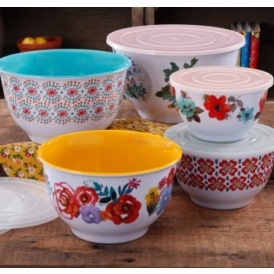 Pioneer Woman Nesting Mixing Bowl Set $24.50