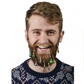 Beard Christmas Ornaments Only $6 @ Etsy