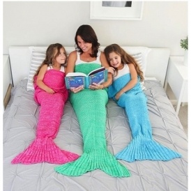 Mermaid Tail & Shark Blankets $7 @ Zulily