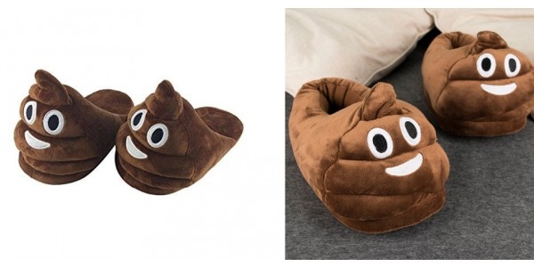 Poop Emoji Slippers Now Just $6.99 @ eBay
