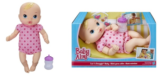 Baby Alive Luv n’ Snuggle Dolls Only $8.99 @ Walmart