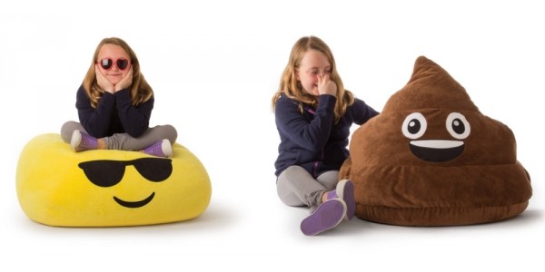 Emoji Poo Bean Bag Chair $20 (Plus Other Prints Too) @ Walmart