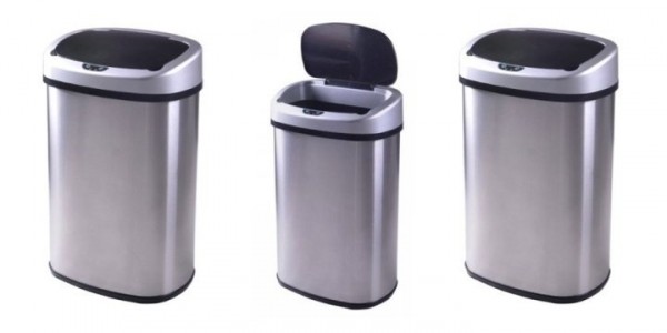 13-Gallon Automatic Stainless-Steel Trash Can ONLY $31.99 (was $95) @ Rakuten