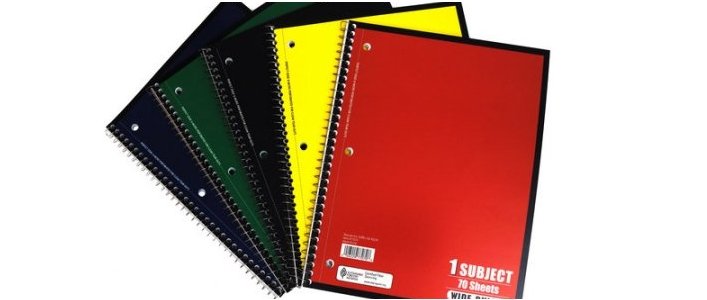 1 Subject Notebooks 17¢ @ Walmart