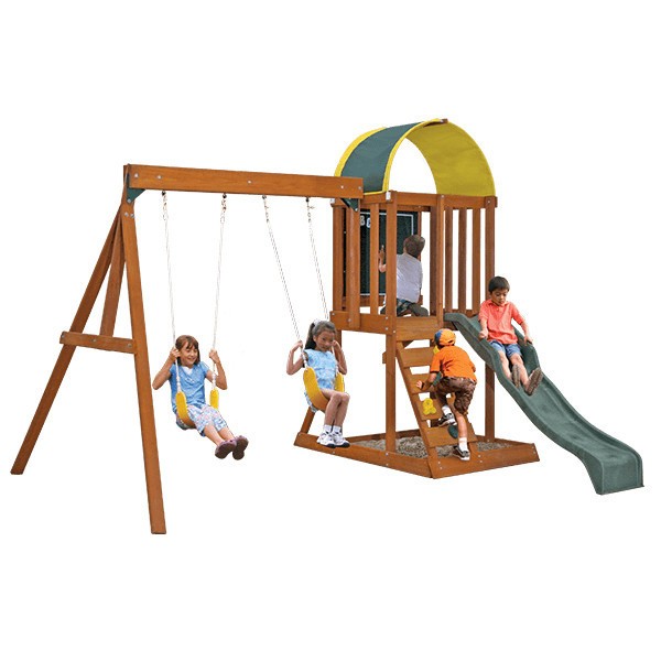Wooden Swing Sets On Clearance Right Now @ Walmart