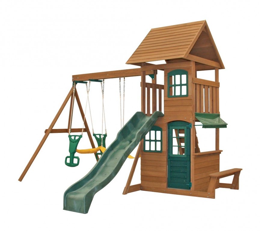 Wooden Swing Sets On Clearance Right Now @ Walmart