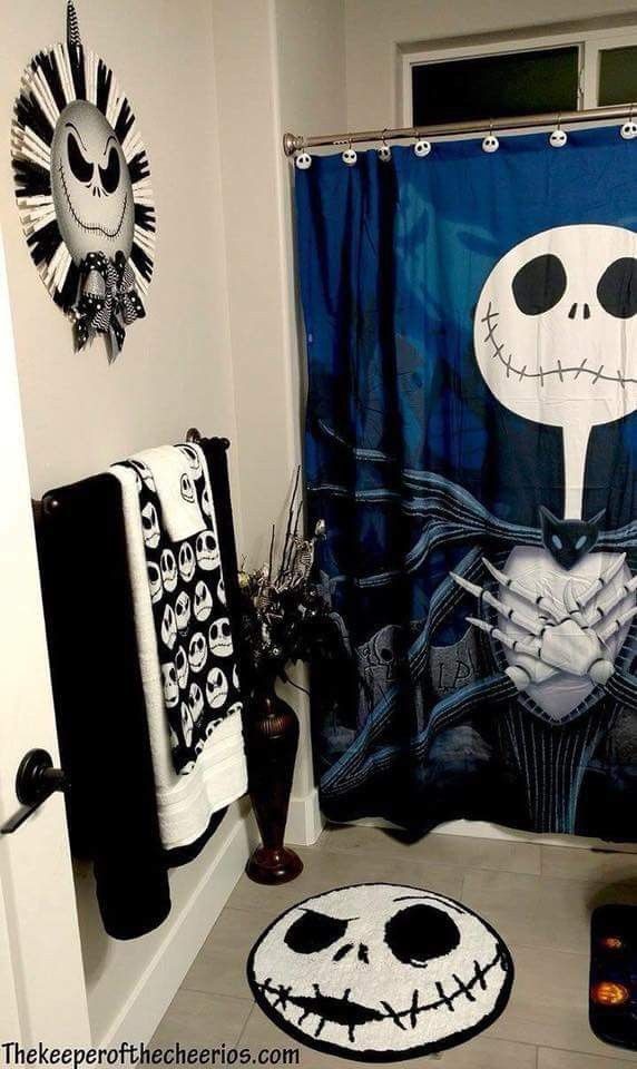 Check Out The Nightmare Before Christmas Bathroom Collection