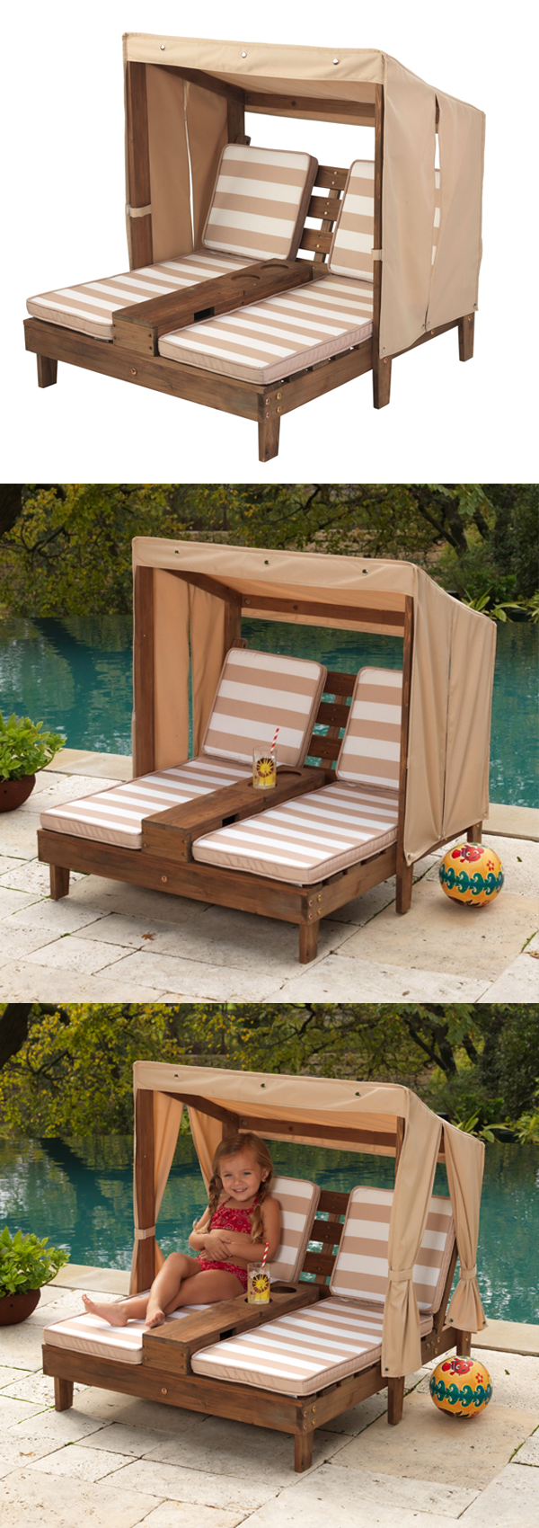 KidKraft Double Lounger Now $101.40 (was $141) @ Walmart