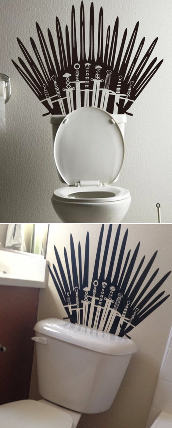 Game Of Thrones Iron Throne Toilet Decal 15 80 Etsy,Keeping Up With The Joneses Meaning In Hindi