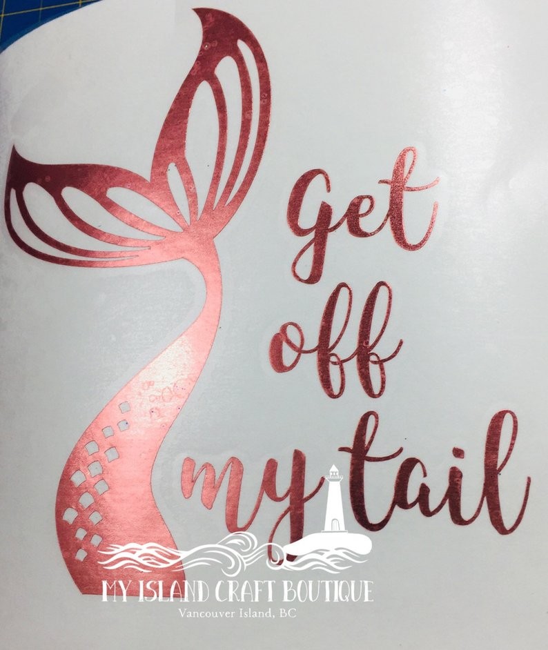 Get Off My Tail Car Decal from $6.16 @ Etsy