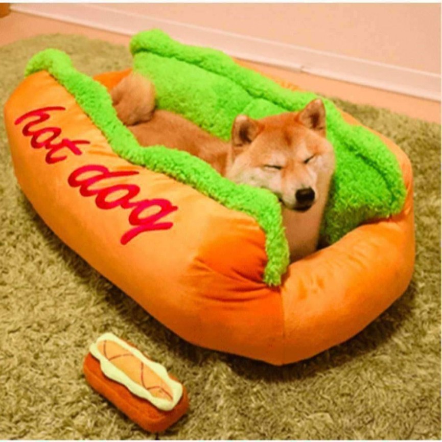 Adorable Hot Dog Pet Bed Just $26 @ Amazon