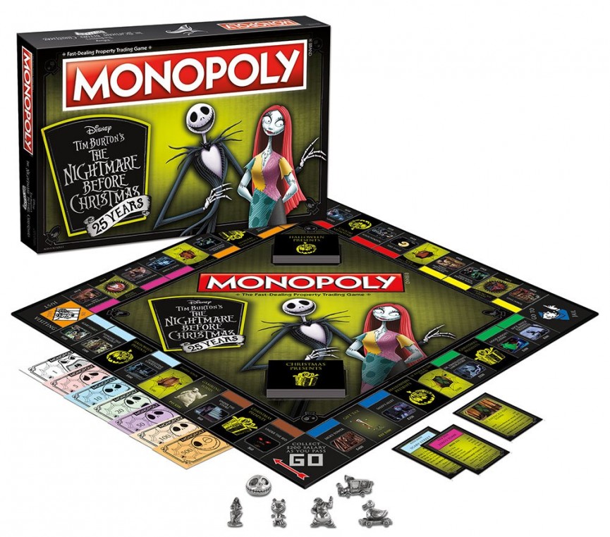 The Nightmare Before Christmas Monopoly Set $35 (was $40) @ Amazon