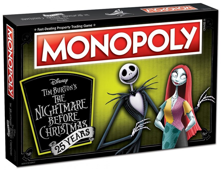 The Nightmare Before Christmas Monopoly Set $35 (was $40) @ Amazon