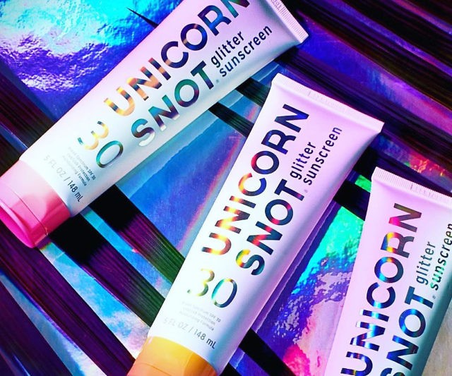 Unicorn Glitter Sunscreen Only $19.99 @ Amazon